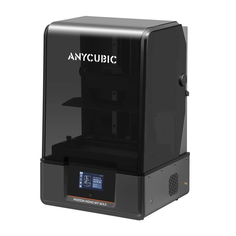 Anycubic Photon Mono M7 Max stampante 3D a resina, LCD 7K, ampio volume di stampa, nera