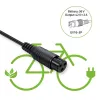 Caricabatterie QOLTEC per e-bike 36V 42V 2A 3P GX16
