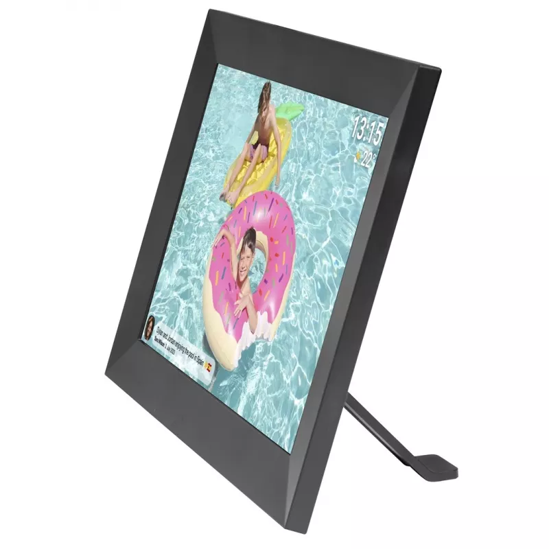 Denver PFF-1024BMK2 cornice digitale nero 25,6 cm (10,1 inch) touchscreen Wi-Fi