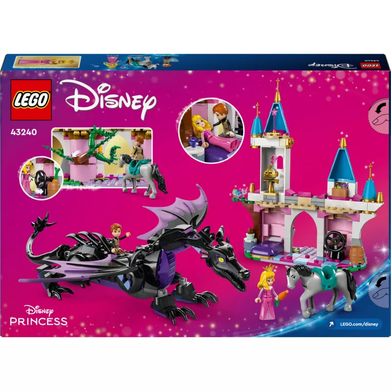 LEGO Disney Princess 43240 Malefica come drago
