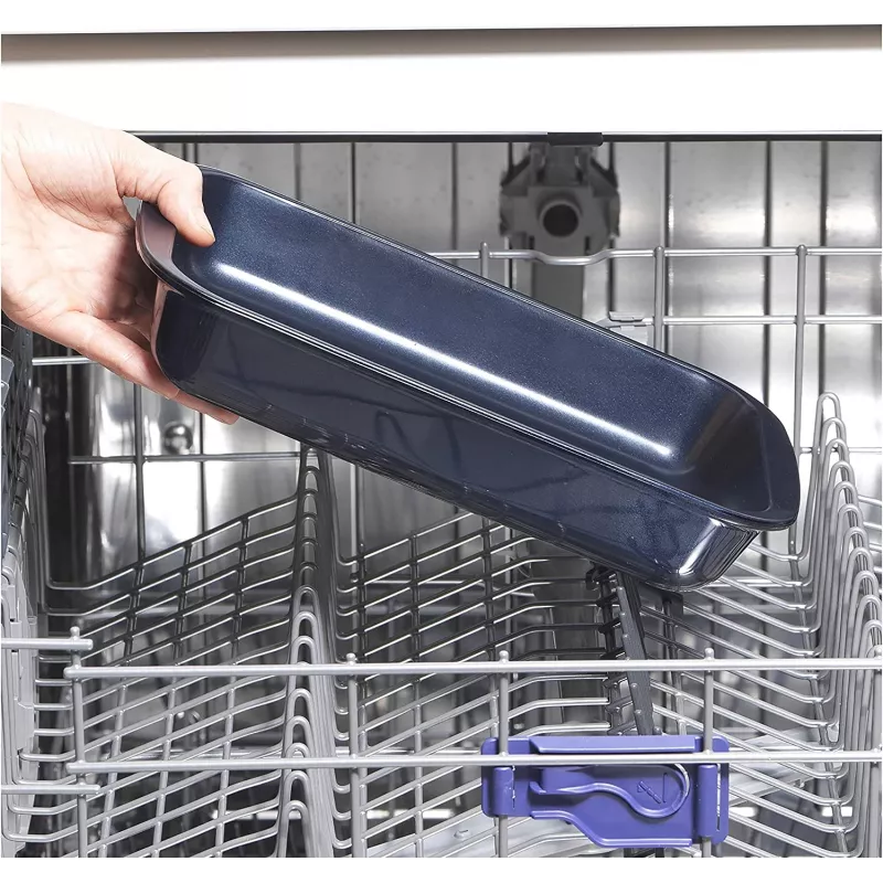 Teglia in vetro Russell Hobbs RH01143EU 29 cm, blu navy