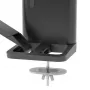 Ergotron TRACE - componente di montaggio (vite di supporto, piastra di montaggio a morsetto, pomello)