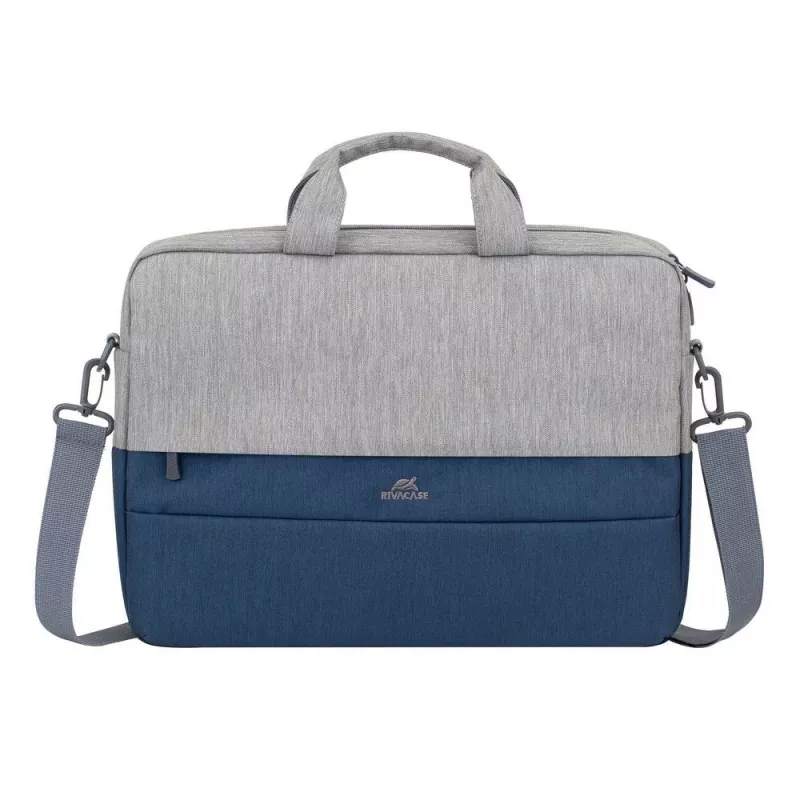 Rivacase 7532 39,6 cm (15.6) cartella blu, grigio