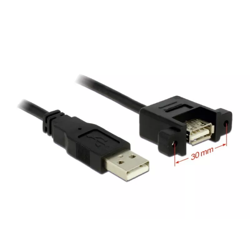 Cavo USB DeLOCK 1m 2xUSB2.0-A