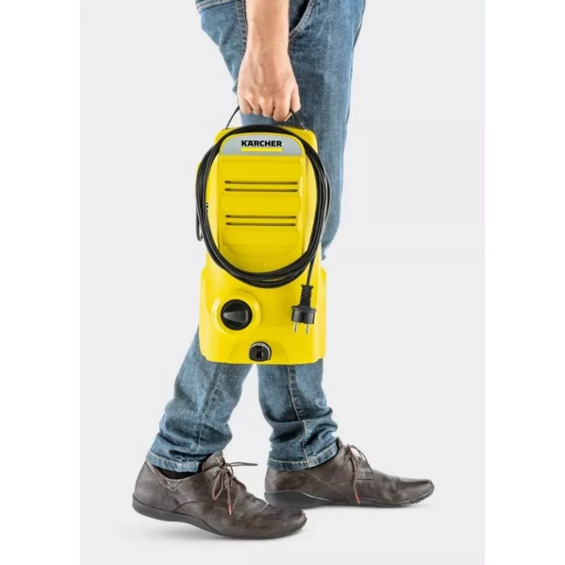 KARCHER K 2 Classic idropulitrice per auto – 1.673-574.0, nero, giallo