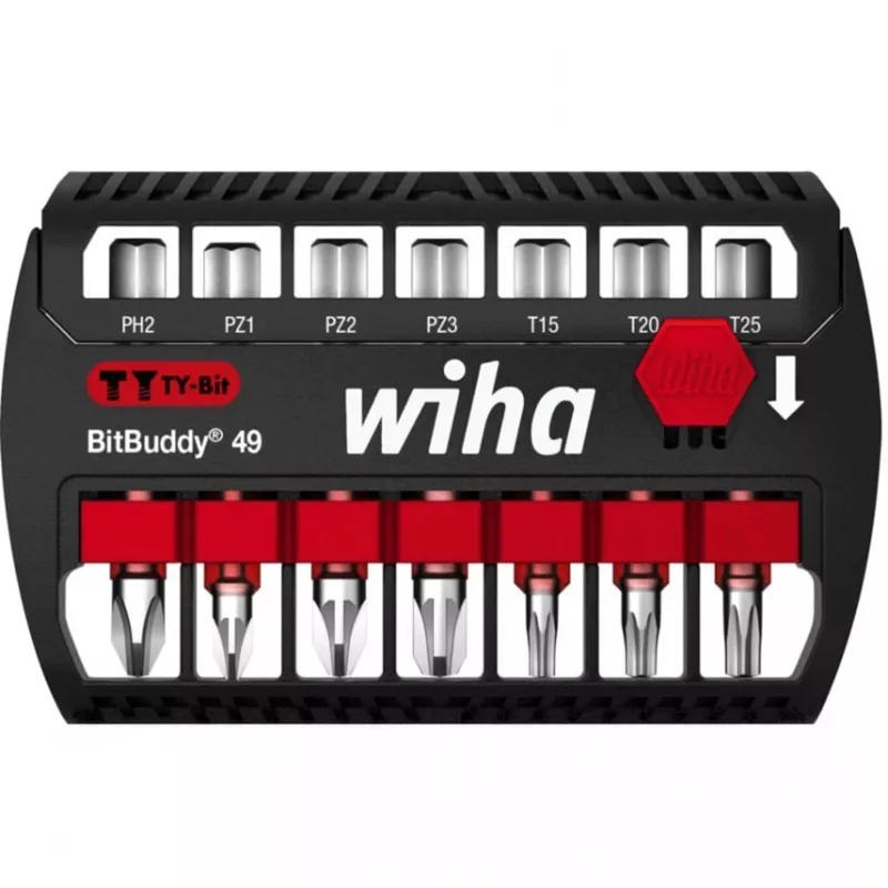 Set di bit Wiha BitBuddy TY 49 mm