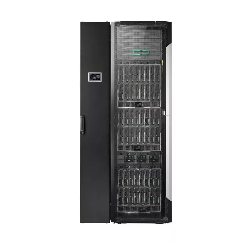 Kit deflettore d'aria HPE P65106-B21 nero argento 1 ventola