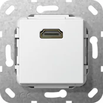 GIRA adattatore HDMI bianco puro 566903 (566903)