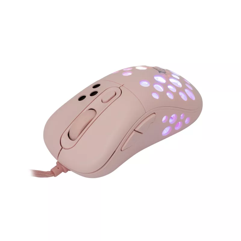 Mouse White Shark GM-5013 Azrael rosa USB