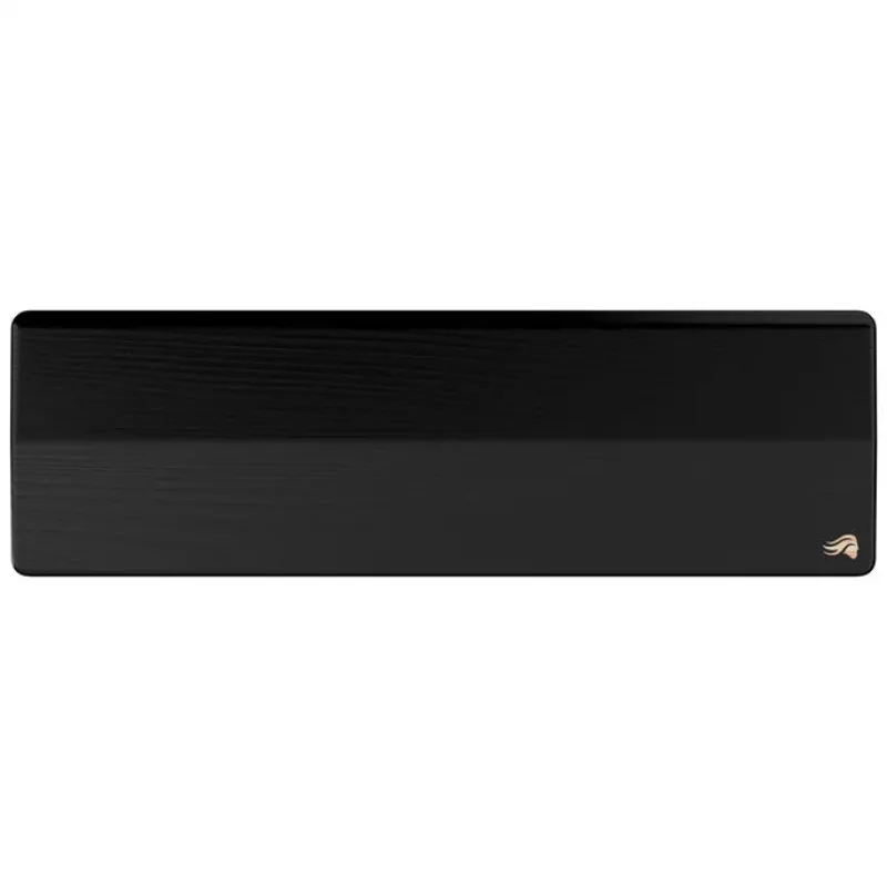 Poggiapolsi GLORIOUS Compact Wood nero per tastiere 65–75 %