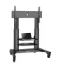 Supporto TV mobile ONKRON TS2771-B per TV da 40–80 pollici, nero, supporto a pavimento mobile