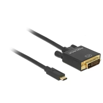 Adattatore USB-C a DVI DeLOCK 85321 2m