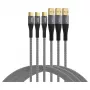 EFB Elektronik Set di cavi USB-A a USB-C 60W QC 3A 3x2m - Digitale/Dati (USB-AC-00008)