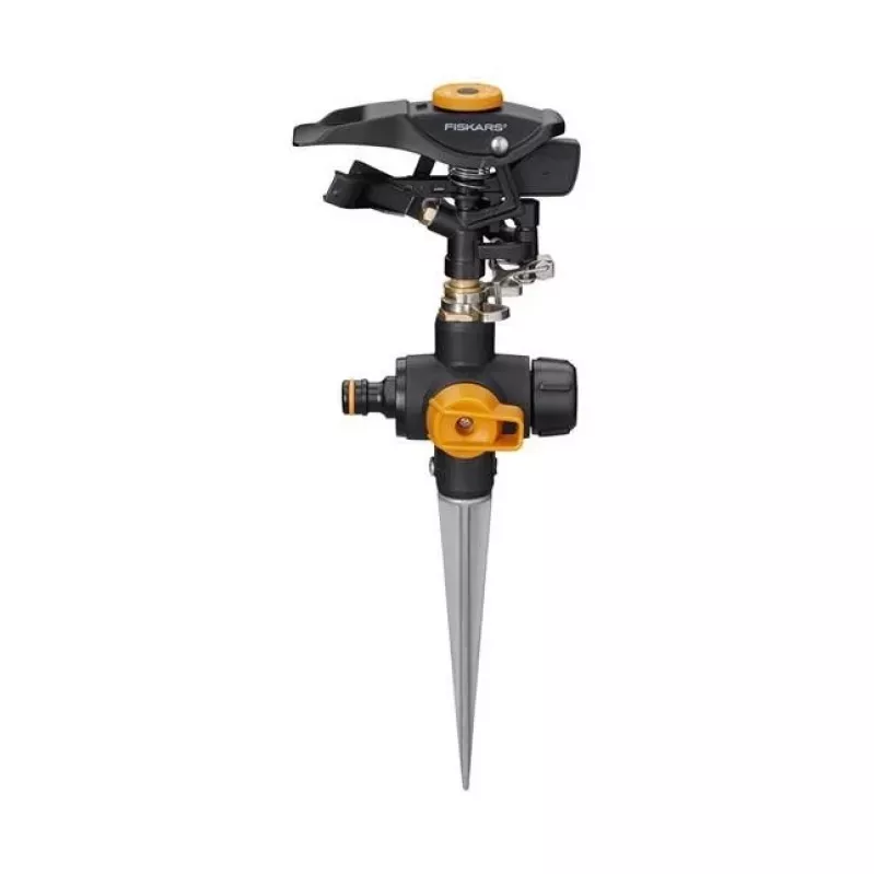 Fiskars irrigatore a impulsi ON/OFF omnidirezionale su picchetto