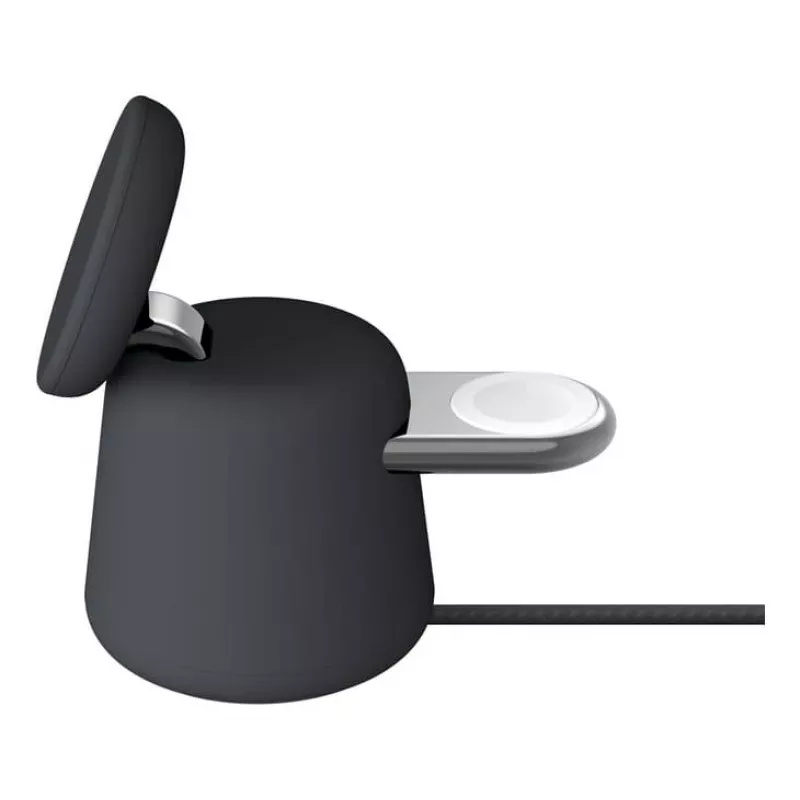 Caricatore wireless Belkin WIZ027VFH36 2‑in‑1 magnetico Qi2 15W per iPhone e Apple Watch