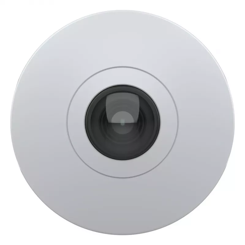 Axis M4327-P 02636-001 telecamera IP panoramica mini dome per interni, 6 MP, fisheye 180/360°, soffitto/parete, bianca