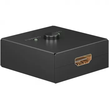 Switch HDMI Goobay 58485 1 ingresso 1 uscita 52mm x 49.5mm x 22.5mm