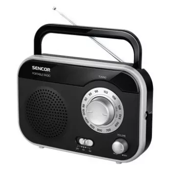 Radio SENCOR SRD 210 BS, nero/argento
