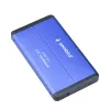 Gembird EE2-U3S-2-B case per unità di memoria case HDD blu 2.5 (EE2-U3S-2-B)