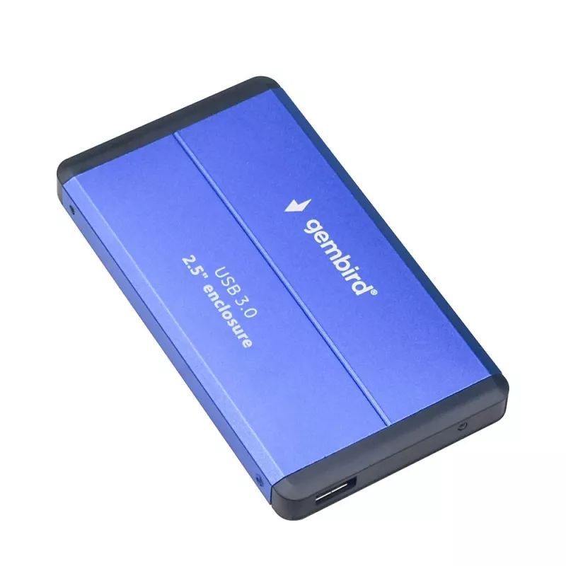 Gembird EE2-U3S-2-B case per unità di memoria case HDD blu 2.5 (EE2-U3S-2-B)