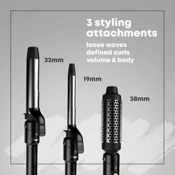 Styler per capelli Revamp Multi Style Revolve CL-3500-EU 3-in-1 – spazzola, asciugacapelli, volumizzante