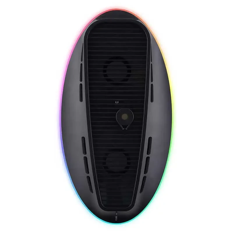 Supporto di raffreddamento SUBSONIC SA5656 per PS5 e PS5 slim con illuminazione LED, raffreddamento multi-ventola, alimentazione USB