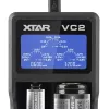 XTAR VC2 caricabatterie USB per batterie domestiche