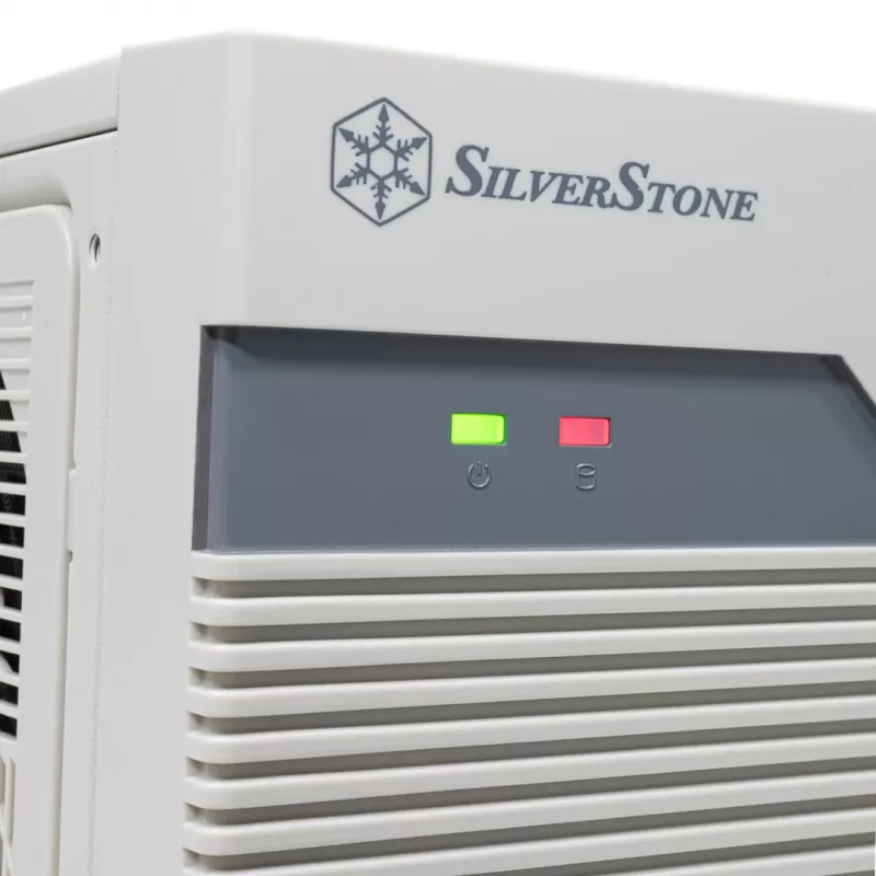 Silverstone SST-FLP01W Case HTPC Bianco