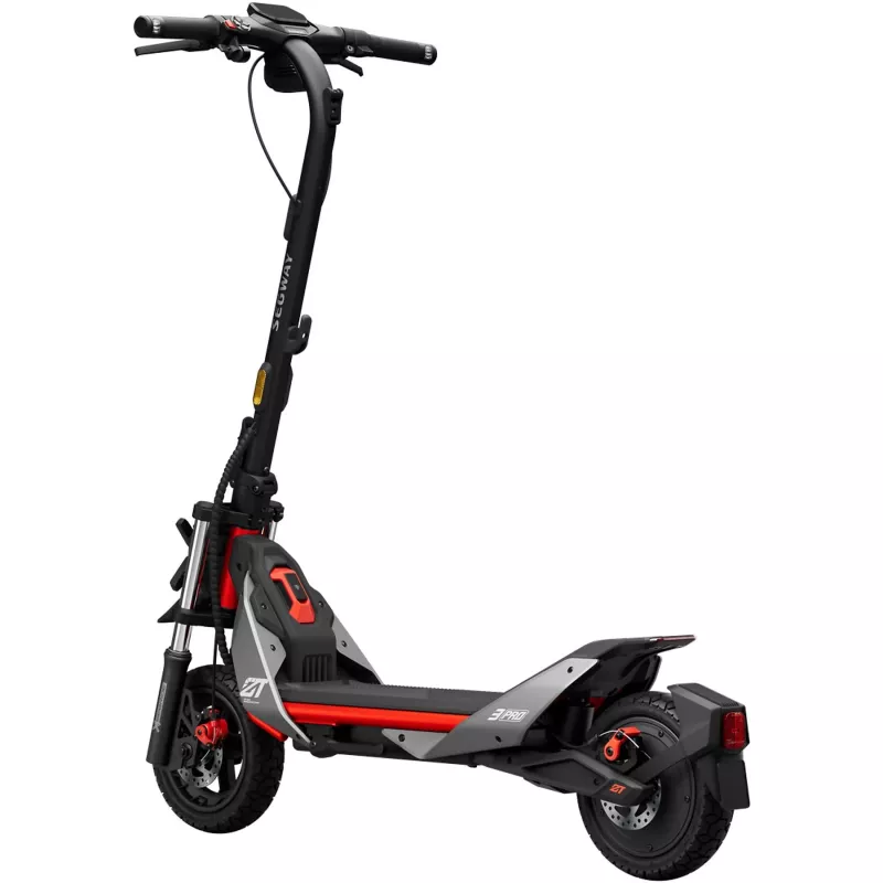 Monopattino elettrico pieghevole SEGWAY-NINEBOT ZT3 Pro E - grigio e nero