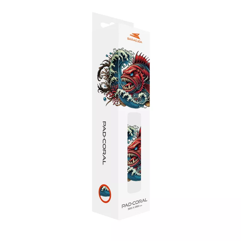 Tappetino per mouse Baracuda BGMP-041 Coral 300x250