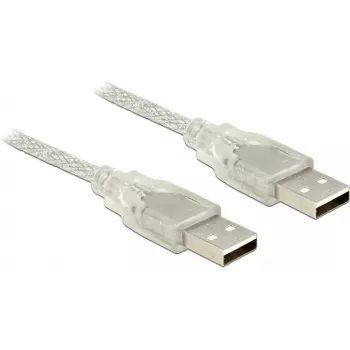 Cavo USB DeLOCK 83887 USB 2.0 1 m USB A trasparente