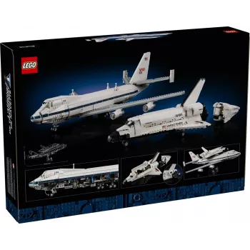 LEGO Icons Shuttle Aircraft 10360 set da costruzione – 2417 pezzi, modello da esposizione 270 × 535 × 630 mm