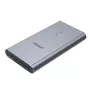 Case per SSD Unitek S1206A per 2 unità M.2 NVMe PCIe Gen3 x4, USB 3.2 Gen 2 (10 Gbit/s), alluminio, USB-C, incluso alimentatore
