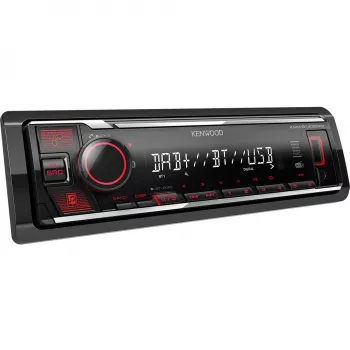 Elettronica KMM-BT408DAB, nero, 1 DIN, 88 W, 4.0 canali, 50 W, 20 - 20000 Hz