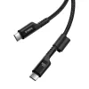 Cavo di ricarica rapida Baseus Fish-Eye USB-C a USB-C 1 m 100 W nero