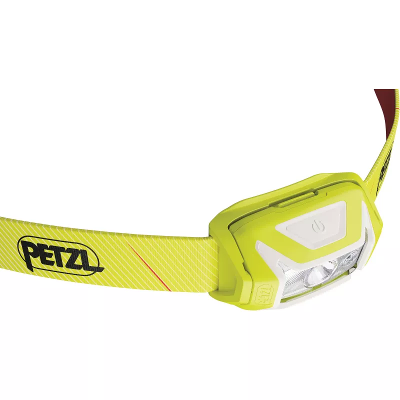 Torcia frontale Petzl TIKKA 350 lm gialla — 350 lumen, torcia frontale LED compatta