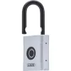 ABUS Touch 57/45 lucchetto biometrico 62575, sensore di impronte digitali, 45 mm, IP66/IP68, resistente alle intemperie, argento