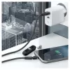 Cavo USB RealPower MagneticCharge3 2 m USB-A nero
