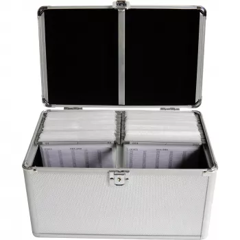 Custodia box MediaRange BOX75 per 200 dischi argento