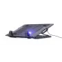 Base di raffreddamento per laptop Gembird NBS-1F17T-01, per schermi fino a 17 pollici, 1 ventola da 15 cm, USB 2.0, 370×265×33 mm, 350 mA, nero