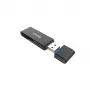 Lettore di schede Unitek Y-9327A USB 3.2 Gen 1 Type-A — MicroSD/SD, 2 slot, 5000 Mbit/s, nero