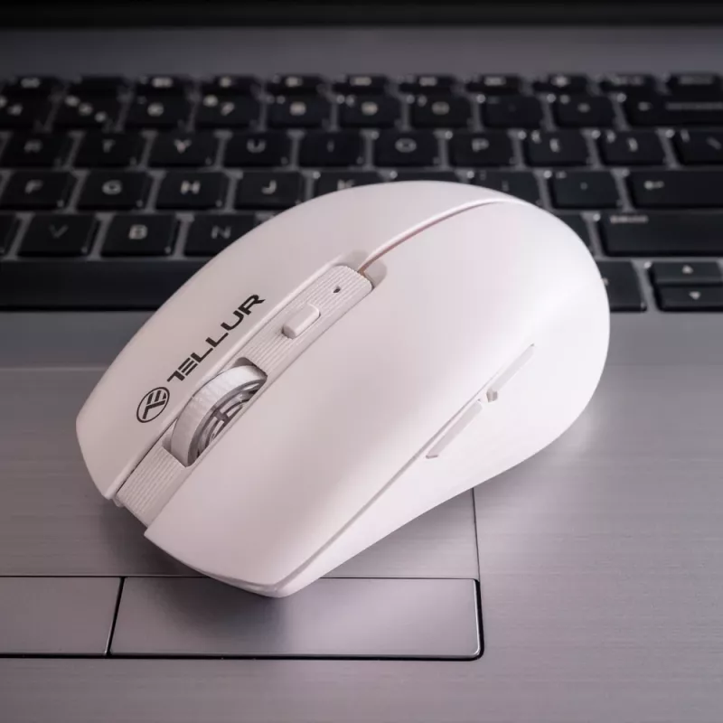 Tellur Silent Click mouse senza fili bianco