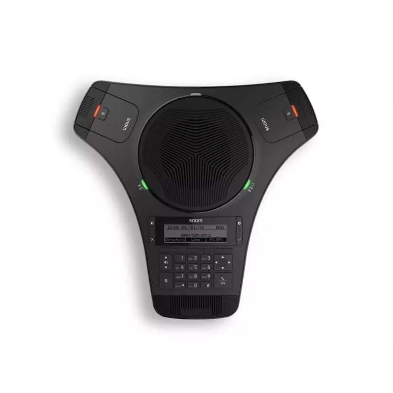 snom C520-WiMi - Telefono da conferenza VoIP - con interfaccia Bluetooth - DECT - funzione chiamata a tre vie - SIP - 3 linee - nero (4356)