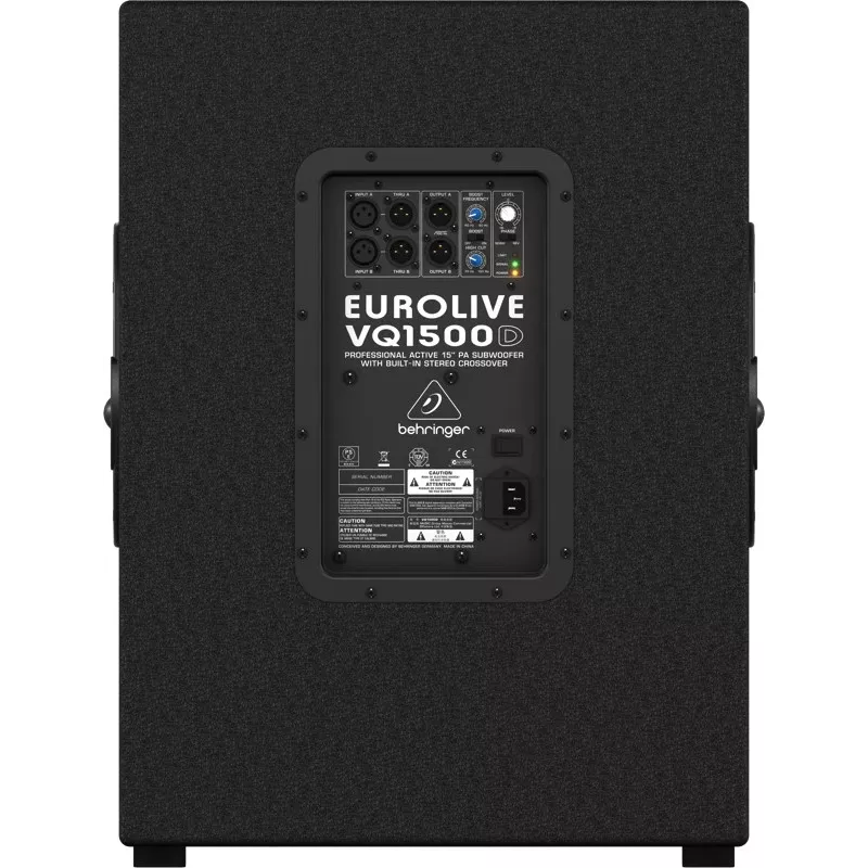 Behringer Eurolive VQ1500D nero 500 W