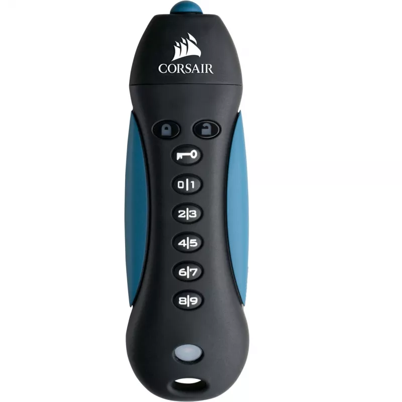 CORSAIR Flash Padlock 3 128 GB unità flash USB 3.0 sicura con tastierino e crittografia hardware AES a 256 bit