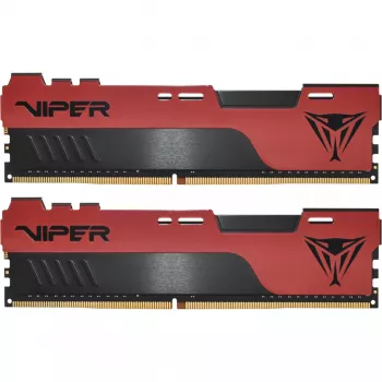 DIMM 32 GB DDR4-3200 (2x 16 GB) Dual-Kit, memoria rosso/nero, PVE2432G320C8K, Viper Elite II, INTEL XMP
