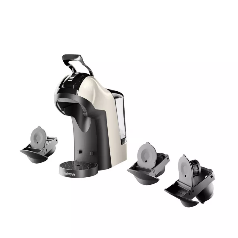 Macchina per caffè multi-capsula Tristar 3-1 | CM-2301 | Pressione pompa 19 bar | Capsula | 1400 W | Beige