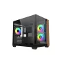 Case per PC Cooler Master Elite 481 Wood — mATX a doppia camera con design in legno naturale e due pannelli in vetro temperato
