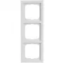 Busch-Jaeger future linear 1723-184K cornice 3 posti, bianco studio