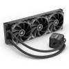 Dissipatore a liquido per CPU All-in-One Sharkoon S40, radiatore da 360 mm, nero